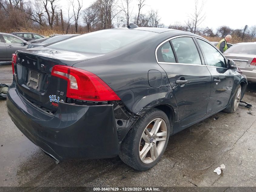 2015 VOLVO S60 T5 PREMIER - YV126MFK0F1346571