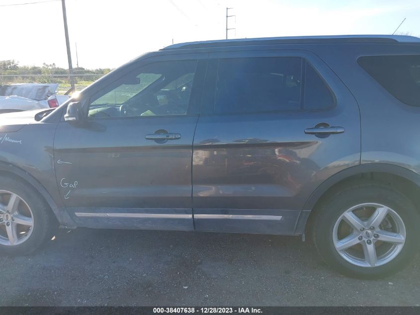 2018 FORD EXPLORER XLT - 1FM5K7D8XJGB99362