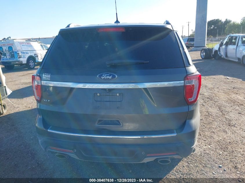 2018 FORD EXPLORER XLT - 1FM5K7D8XJGB99362