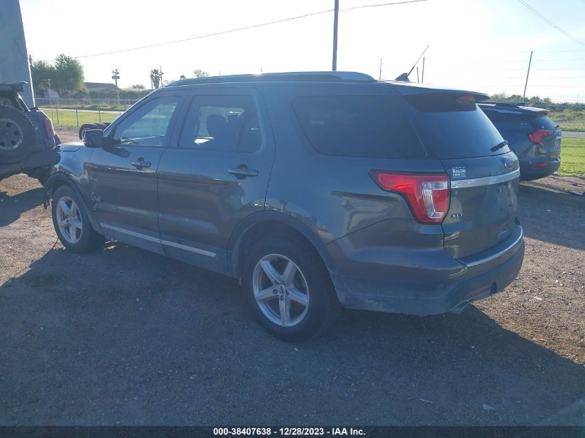 2018 FORD EXPLORER XLT - 1FM5K7D8XJGB99362