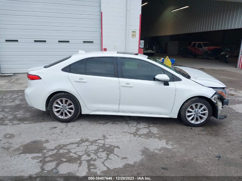 2020 TOYOTA COROLLA LE - JTDHPRAE0LJ028621