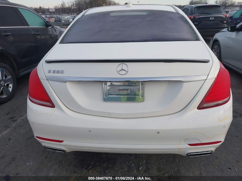 2014 MERCEDES-BENZ S 550 WDDUG8CB6EA026781