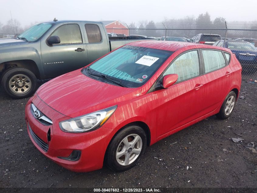 2014 HYUNDAI ACCENT GLS/GS - KMHCT5AE5EU192653