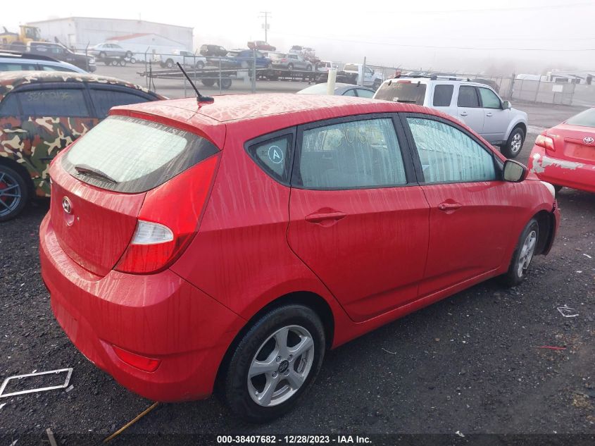 2014 HYUNDAI ACCENT GLS/GS - KMHCT5AE5EU192653