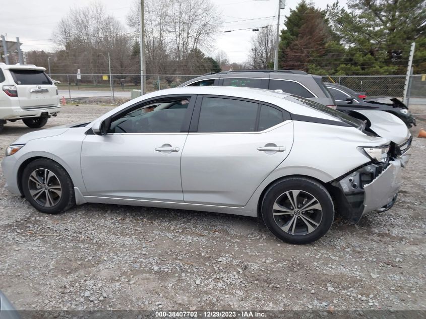 2022 NISSAN SENTRA SV XTRONIC CVT - 3N1AB8CV0NY283889