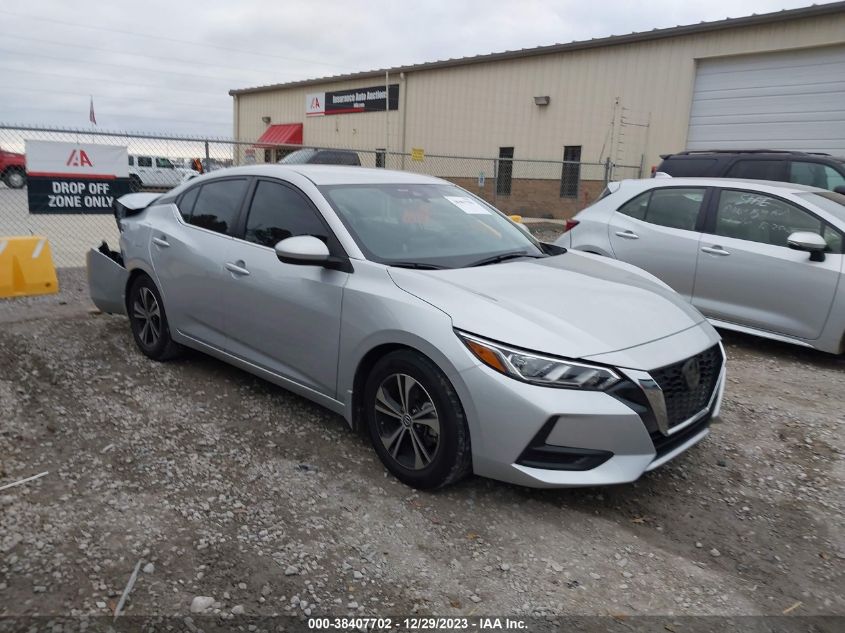 2022 NISSAN SENTRA SV XTRONIC CVT - 3N1AB8CV0NY283889