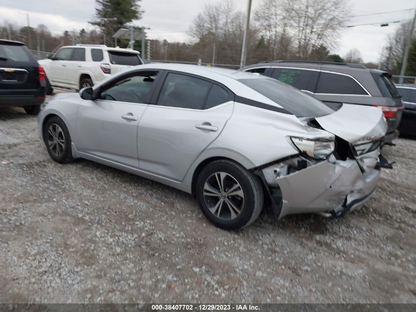 2022 NISSAN SENTRA SV XTRONIC CVT - 3N1AB8CV0NY283889