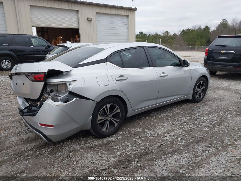 2022 NISSAN SENTRA SV XTRONIC CVT - 3N1AB8CV0NY283889