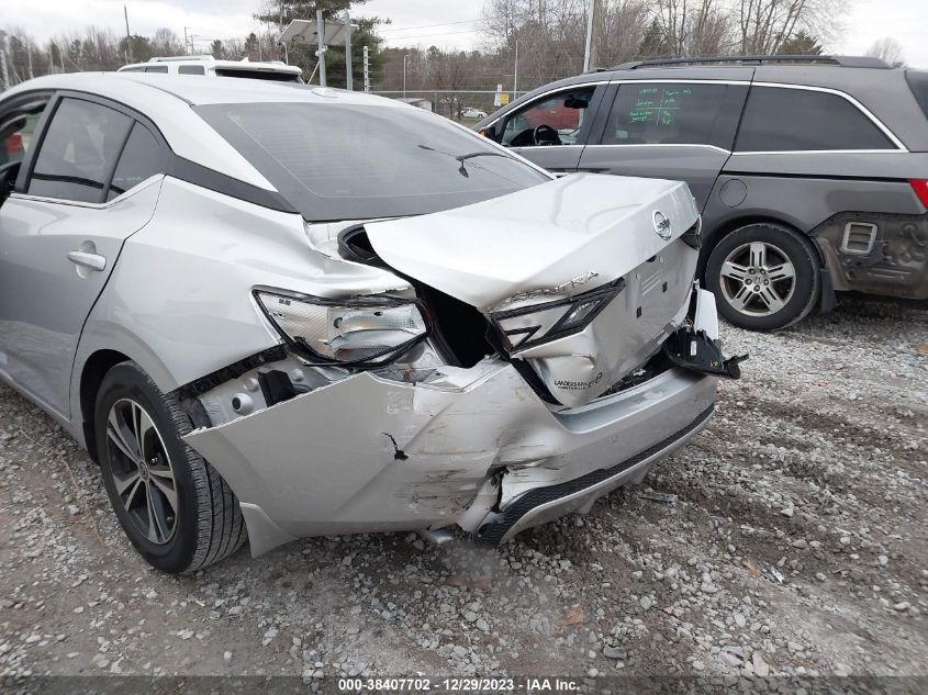 2022 NISSAN SENTRA SV XTRONIC CVT - 3N1AB8CV0NY283889