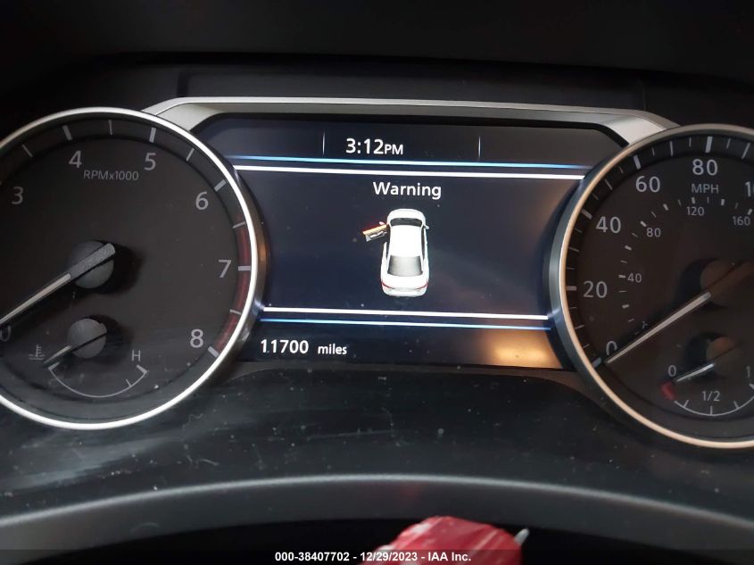 2022 NISSAN SENTRA SV XTRONIC CVT - 3N1AB8CV0NY283889