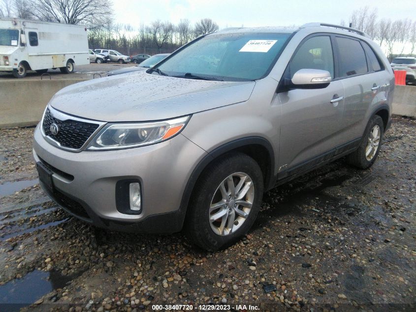 2014 KIA SORENTO LX - 5XYKTDA65EG504572