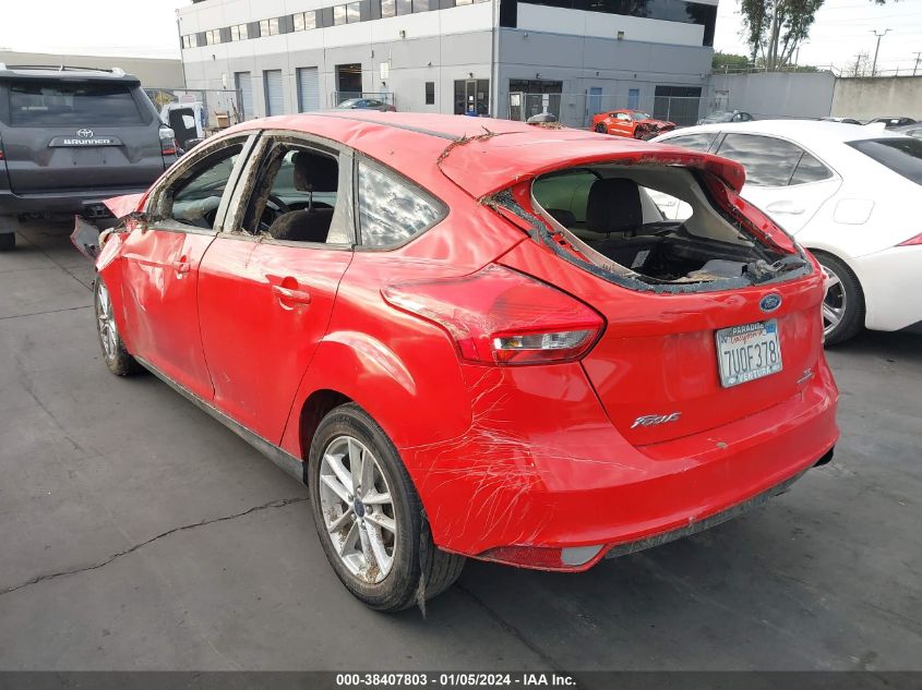 2015 FORD FOCUS SE - 1FADP3K2XFL294937