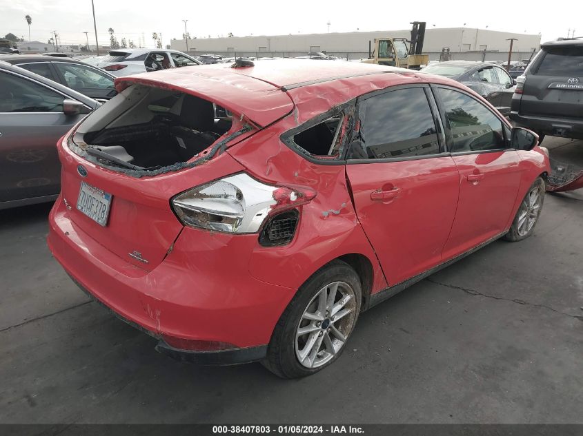 2015 FORD FOCUS SE - 1FADP3K2XFL294937