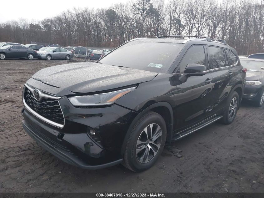 2021 TOYOTA HIGHLANDER XLE - 5TDGZRBH1MS157843