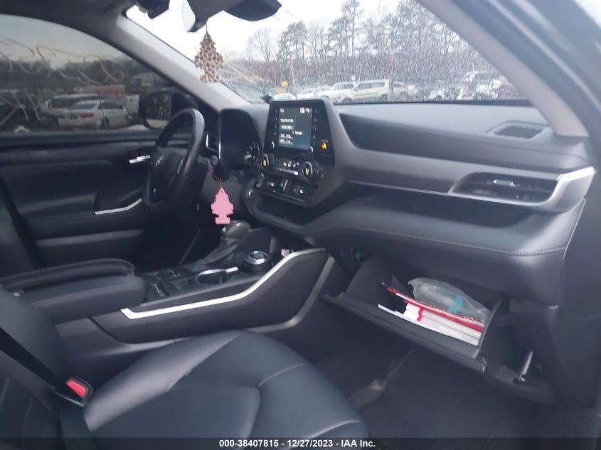2021 TOYOTA HIGHLANDER XLE - 5TDGZRBH1MS157843