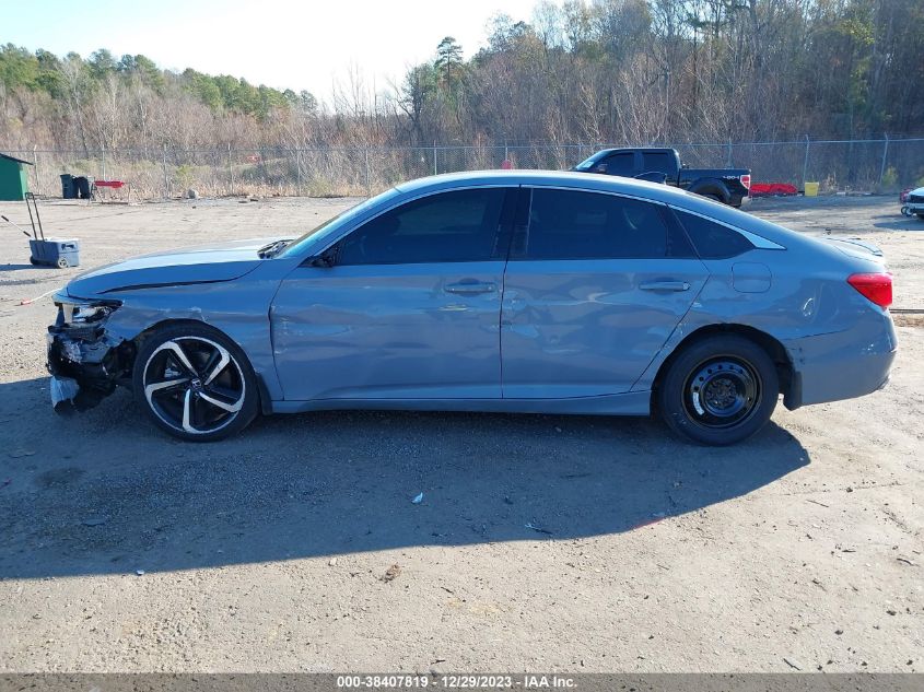 2021 HONDA ACCORD SPORT - 1HGCV1F32MA089514