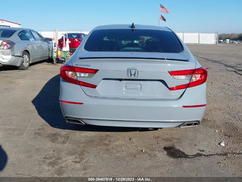 2021 HONDA ACCORD SPORT - 1HGCV1F32MA089514