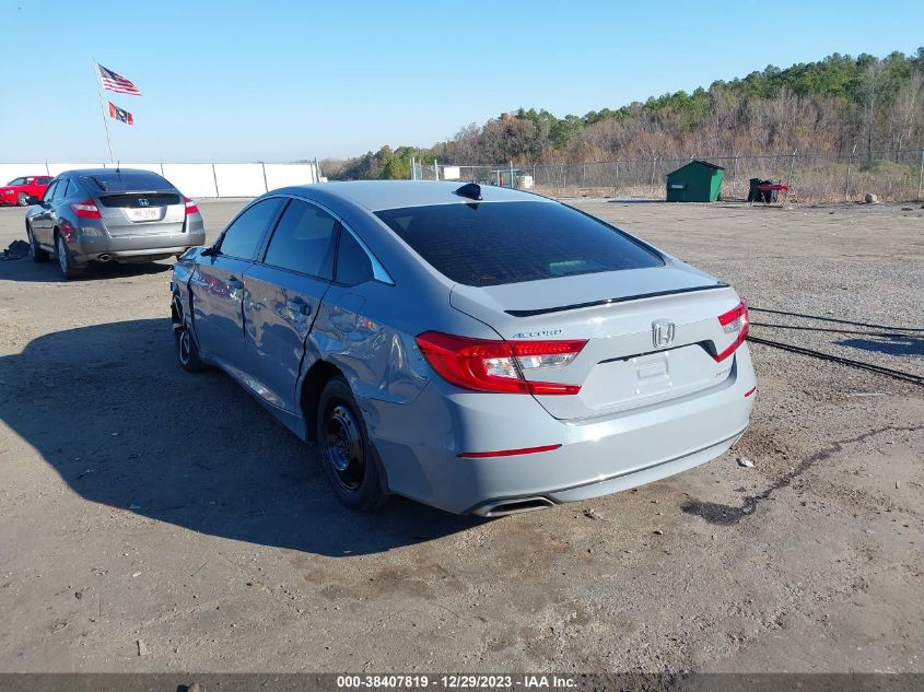 2021 HONDA ACCORD SPORT - 1HGCV1F32MA089514