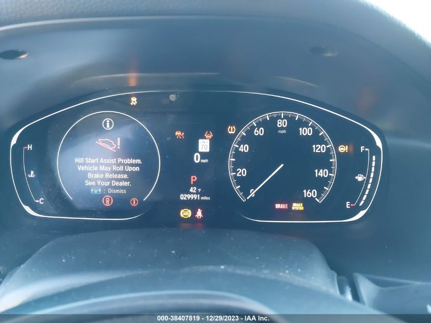 2021 HONDA ACCORD SPORT - 1HGCV1F32MA089514