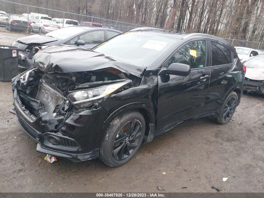 VIN 3CZRU6H17MM701269 2021 HONDA HR-V SPORT