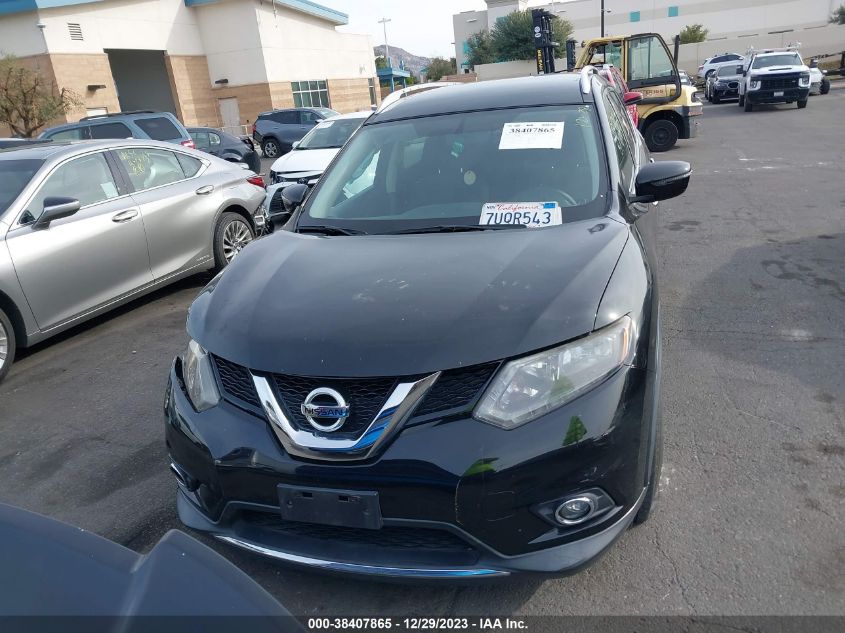 2016 NISSAN ROGUE S/SL/SV - KNMAT2MT7GP660338