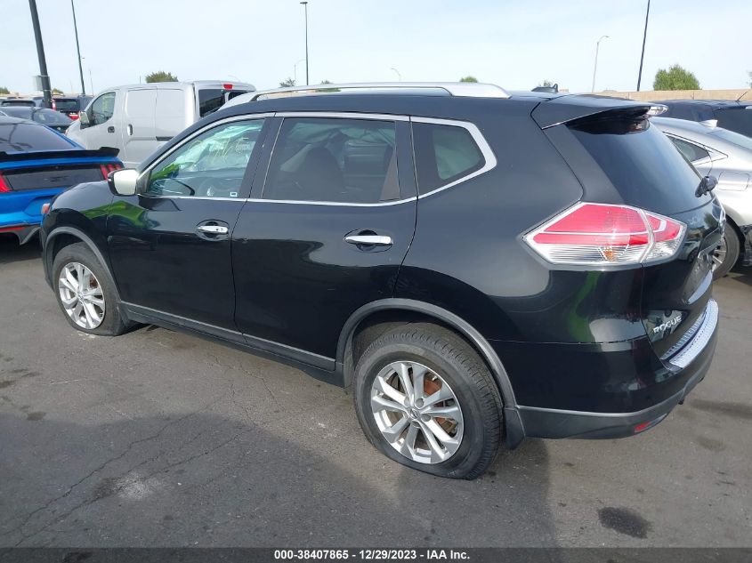 2016 NISSAN ROGUE S/SL/SV - KNMAT2MT7GP660338