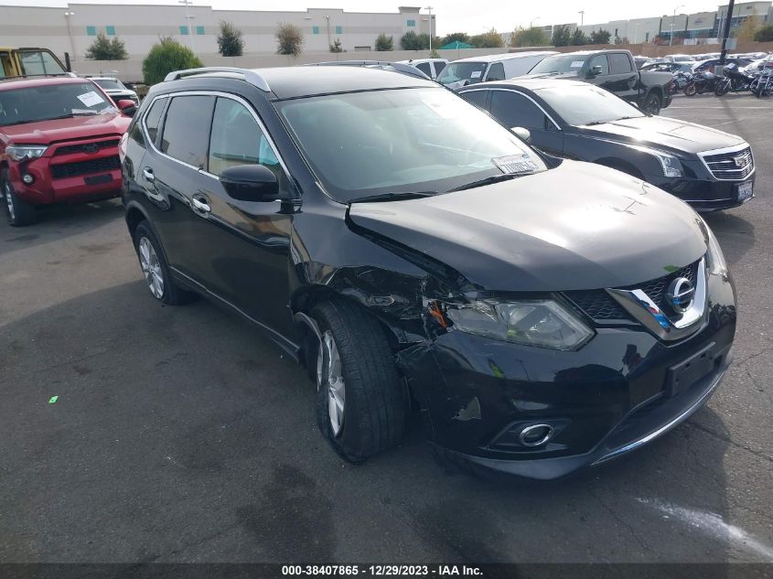 2016 NISSAN ROGUE S/SL/SV - KNMAT2MT7GP660338