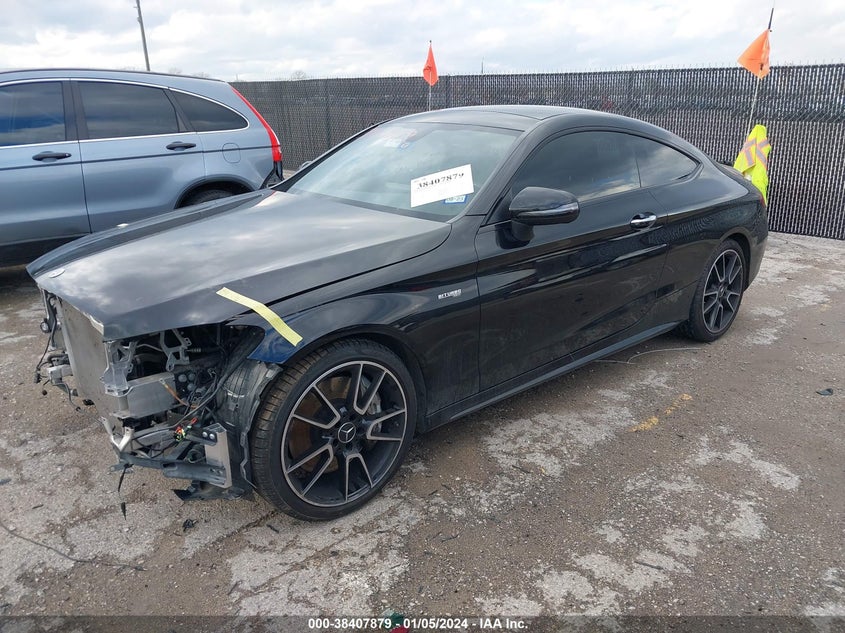 VIN WDDWJ6EB4JF674614 2018 MERCEDES-BENZ AMG C 43 4MATIC