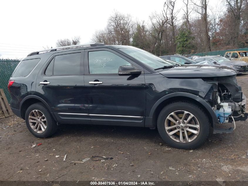 2015 FORD EXPLORER XLT - 1FM5K8D86FGA17377