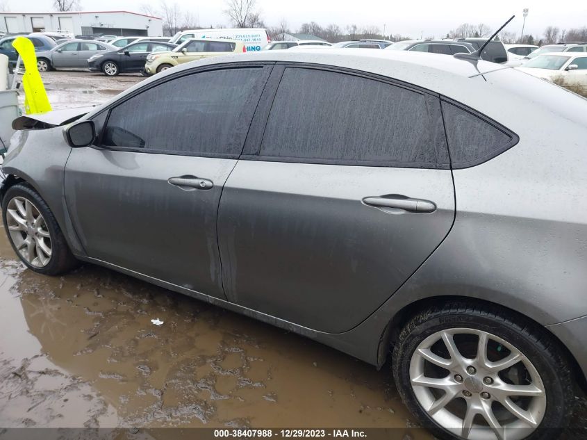 2013 DODGE DART SXT - 1C3CDFBA8DD343734