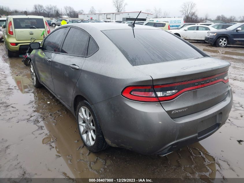 2013 DODGE DART SXT - 1C3CDFBA8DD343734