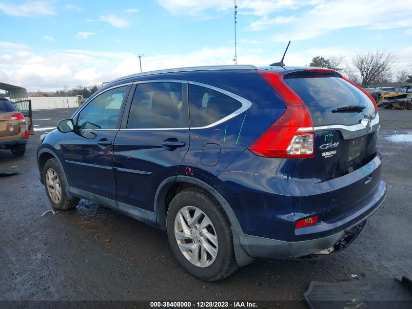 2015 HONDA CR-V EX-L - 2HKRM4H74FH658176