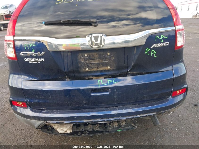 2015 HONDA CR-V EX-L - 2HKRM4H74FH658176