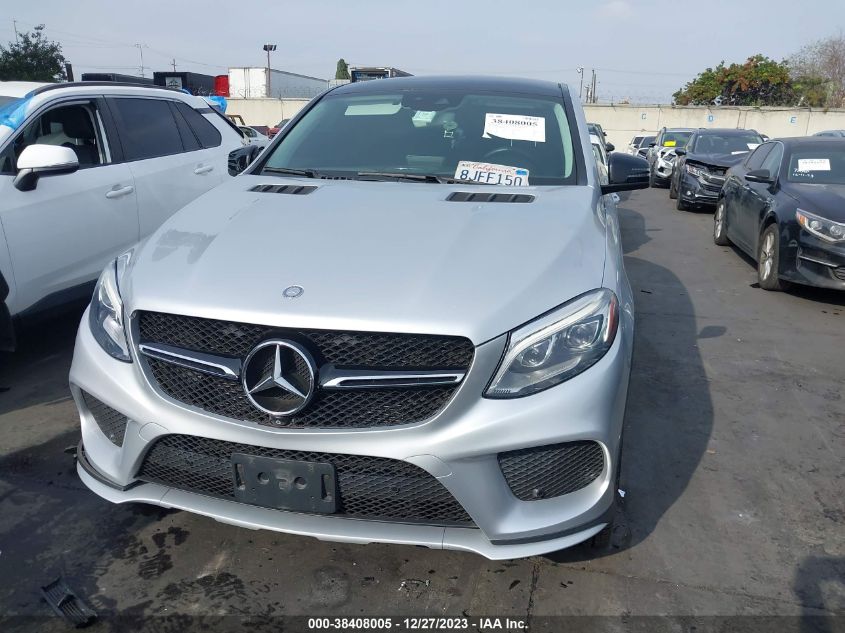 2016 MERCEDES-BENZ GLE 450 AMG COUPE 4MATIC 4JGED6EB2GA006826