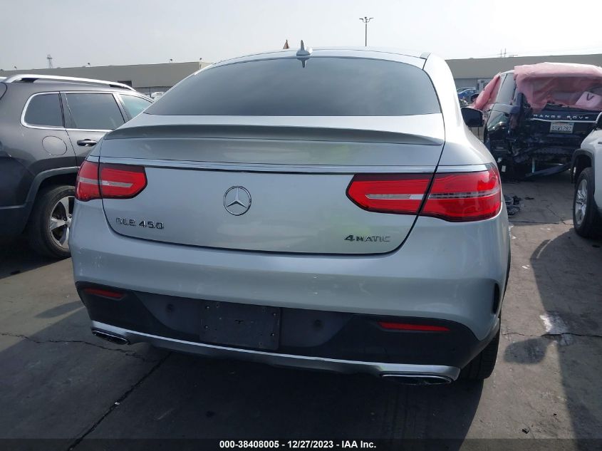 2016 MERCEDES-BENZ GLE 450 AMG COUPE 4MATIC 4JGED6EB2GA006826