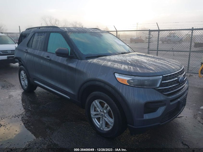 2022 FORD EXPLORER XLT - 1FMSK8DH6NGA52762