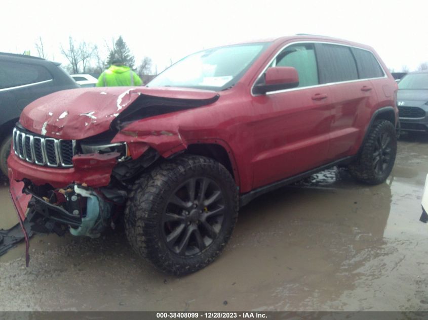 2017 JEEP GRAND CHEROKEE LAREDO - 1C4RJFAG2HC804118