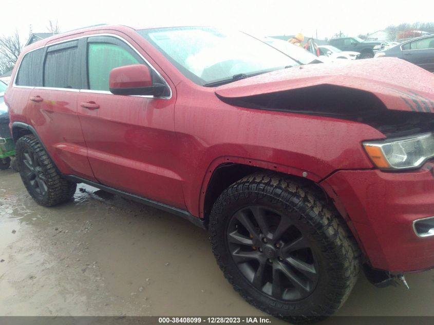 2017 JEEP GRAND CHEROKEE LAREDO - 1C4RJFAG2HC804118