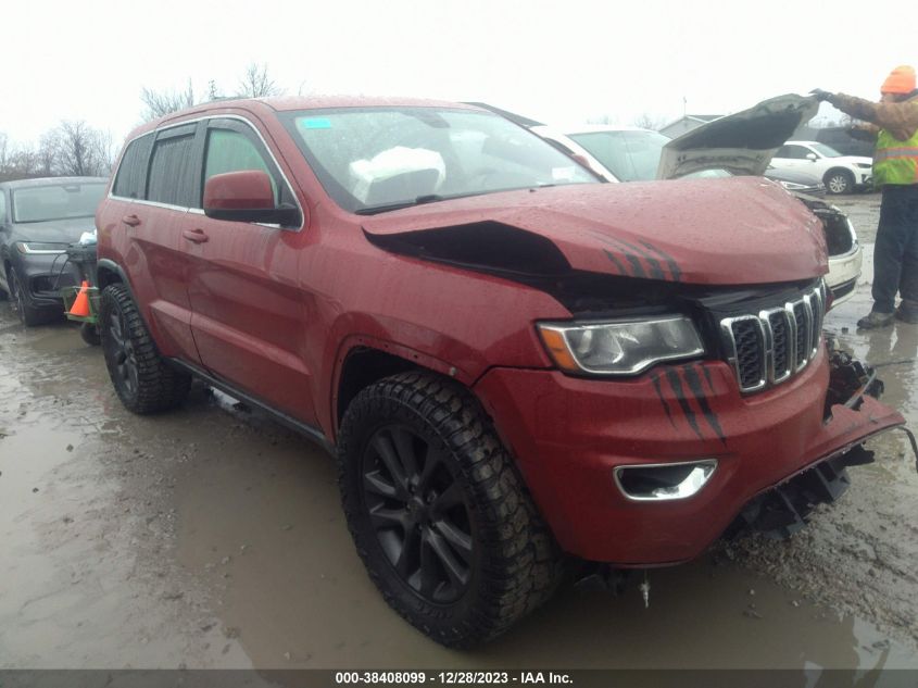 2017 JEEP GRAND CHEROKEE LAREDO - 1C4RJFAG2HC804118