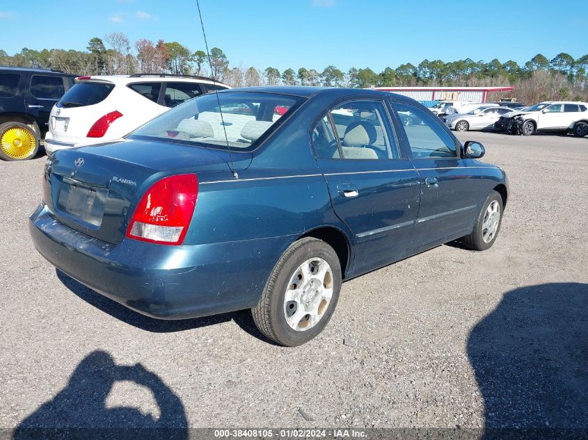 KMHDN45D83U648040 | 2003 HYUNDAI ELANTRA