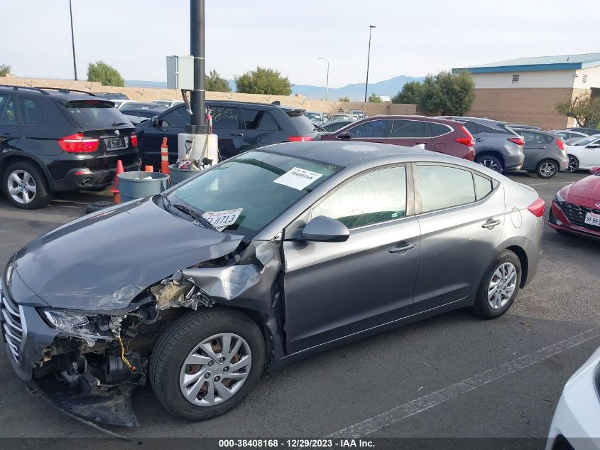 2018 HYUNDAI ELANTRA SE - 5NPD74LF4JH377018