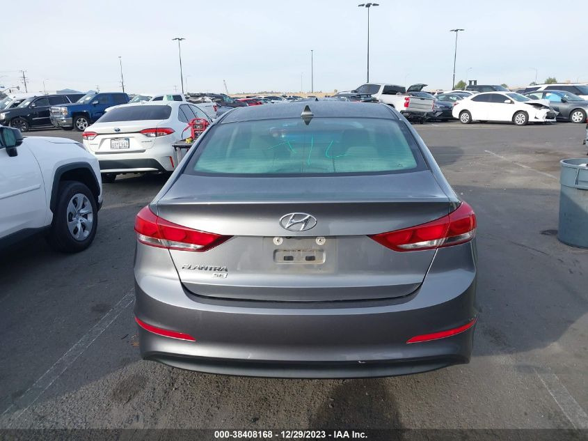 2018 HYUNDAI ELANTRA SE - 5NPD74LF4JH377018
