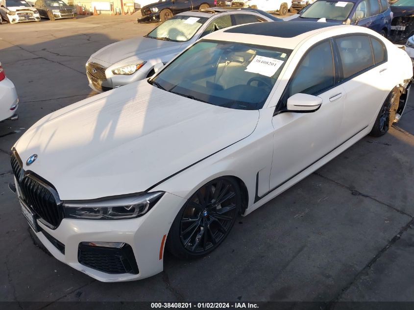 2021 BMW 7 SERIES 740I WBA7T2C09MCE66012