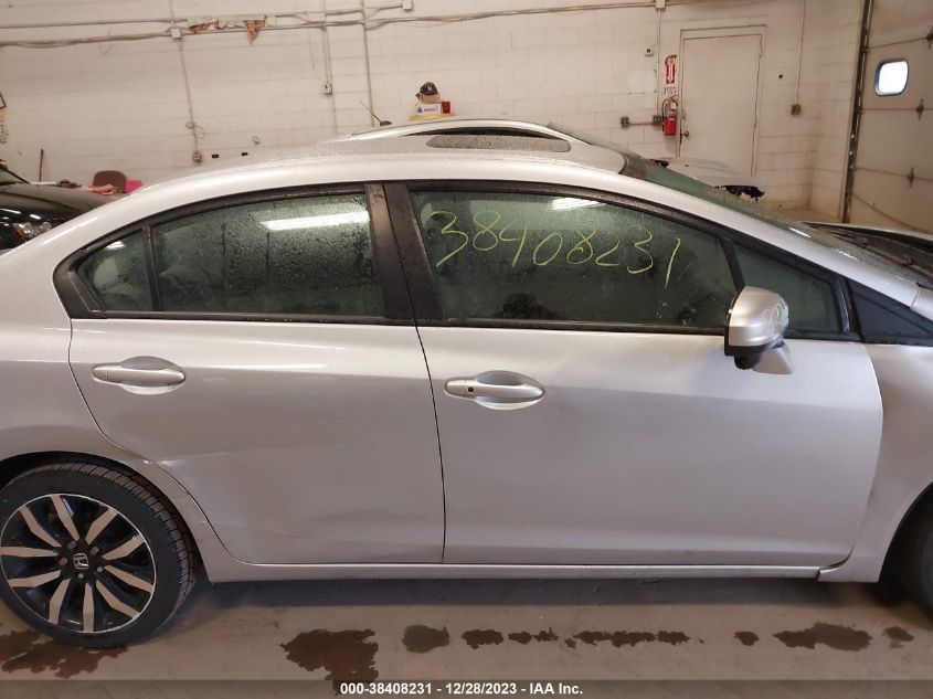 2015 HONDA CIVIC EXL - 2HGFB2F94FH503154