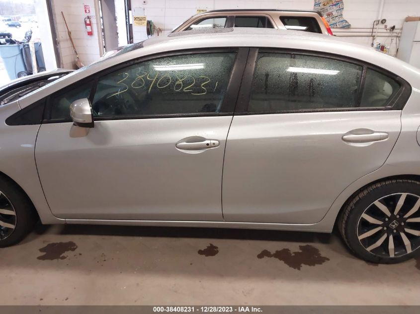 2015 HONDA CIVIC EXL - 2HGFB2F94FH503154