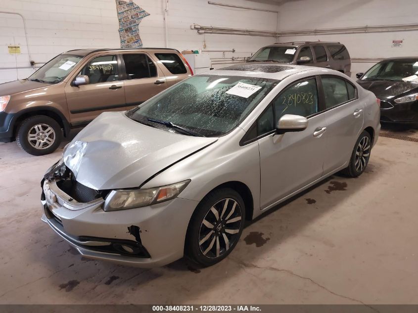 2015 HONDA CIVIC EXL - 2HGFB2F94FH503154