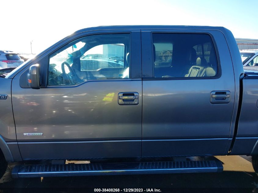 2014 FORD F-150 LARIAT - 1FTFW1CT2EKF05179