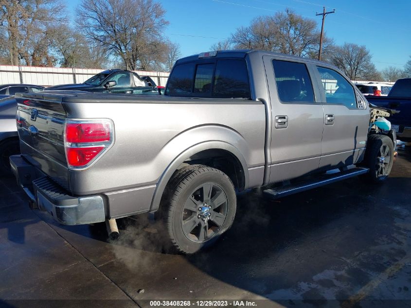 2014 FORD F-150 LARIAT - 1FTFW1CT2EKF05179