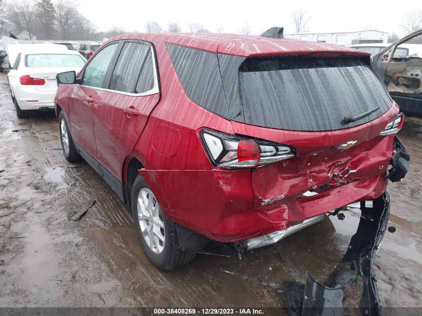 2022 CHEVROLET EQUINOX LT - 3GNAXKEV4NL204527