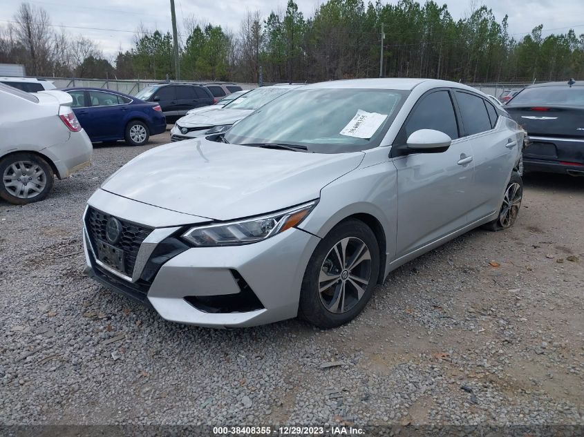 2021 NISSAN SENTRA SV XTRONIC CVT - 3N1AB8CV9MY217775